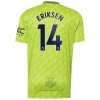 Maglia ufficiale Manchester United Eriksen 14 Alternativa 2022-23 per Uomo